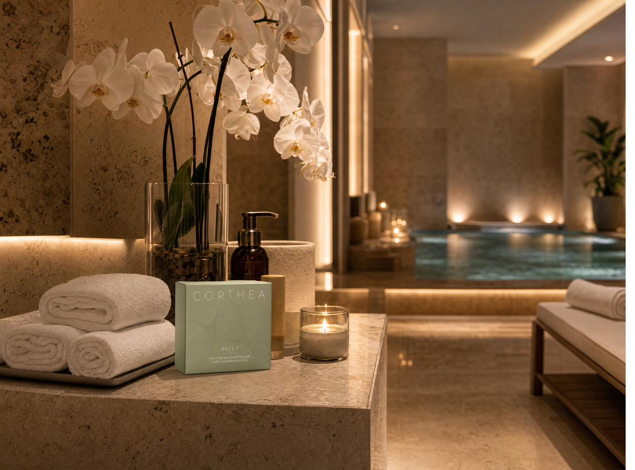 CORTHEA DAILY in einem Premium-Spa