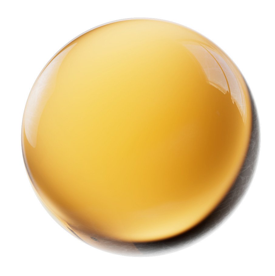Goldener Liquid-Bead